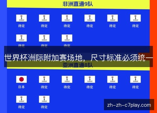 世界杯洲际附加赛场地,尺寸标准必须统一 世界杯洲际附加赛场地,尺寸标准必须统一